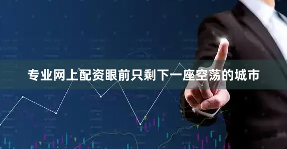专业网上配资眼前只剩下一座空荡的城市